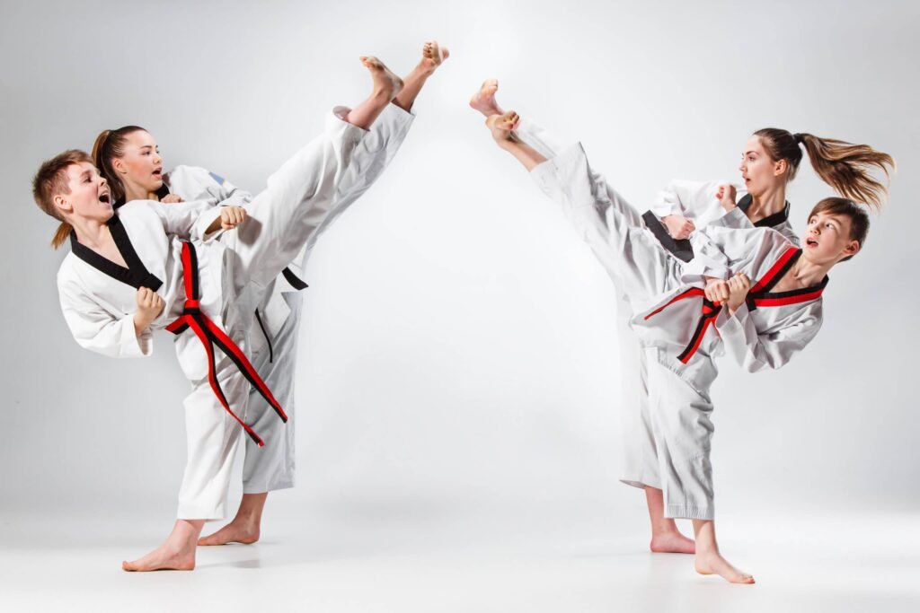 Karate Club   The Studio Shot Of Group Of Kids Training Karate M 2023 11 27 05 11 49 Utc Scaled 1 1024x683 